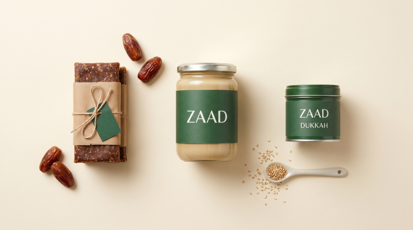 The Zaad Foods product line